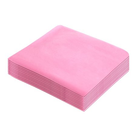 Wegwerphoes voor stoel met elastiek, 10 stuks roze voor professioneel hygiënisch werken in salon en praktijk