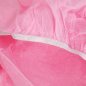 Disposable chair cover with elastic band, 10 pcs. pink