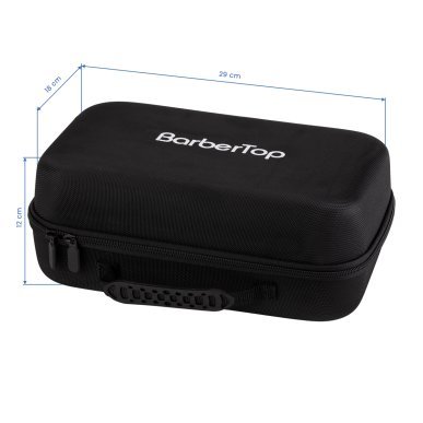 Kapperskoffer T-08-1 voor accessoires en cosmetica voor professionele salonorganisatie en mobiele kappers in de praktijk