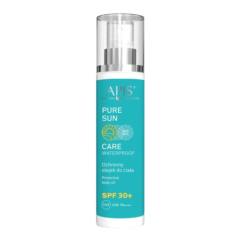 Beschermende lichaamsolie Apis SPF 30 150 ml voor professionele lichaamsverzorging, huidcomfort en een satijnen huidfinish