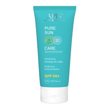 Beschermende body-emulsie Apis SPF 50 200 ml voor UVA- en UVB-bescherming en comfortabele lichaamsverzorging