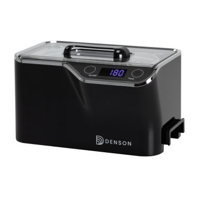 Professionele ultrasoonreiniger DENSON ACDS-100 0,6 l 50 W zwart voor accessoires en instrumenten in salon en praktijk