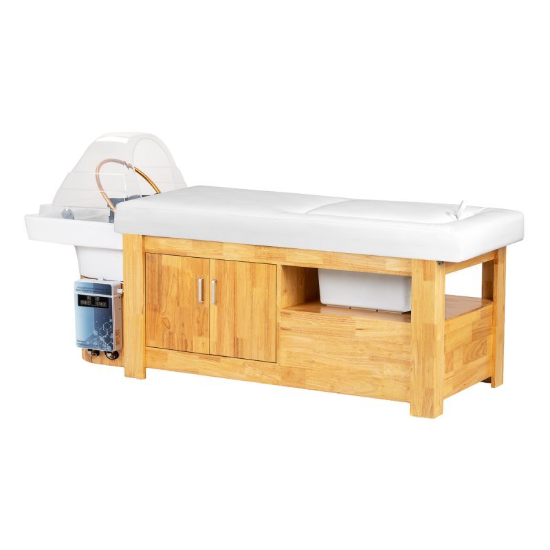 Professioneel Head Spa haarwasbed Gabbiano Bali wit voor haarwassen en hoofdhuidverzorging voor salons en praktijken Professioneel Head Spa haarwasbed Gabbiano Bali wit voor haarwassen en hoofdhuidverzorging voor salons en praktijken