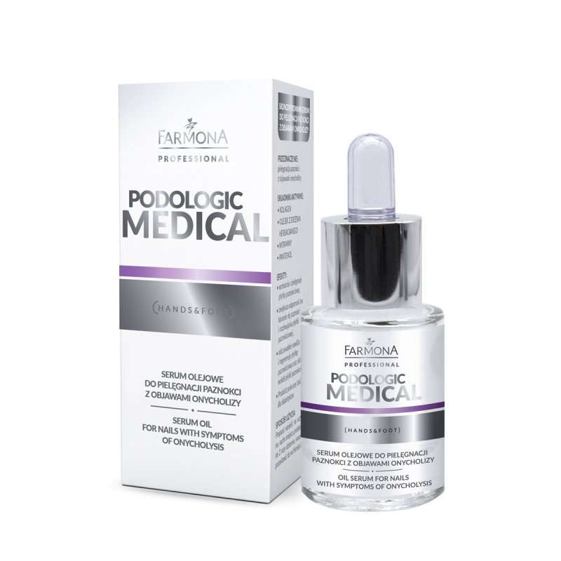 Nagelolie-serum Farmona Podologic Medical 15 ml voor verzorging van nagels en nagelplaat bij podologische problemen