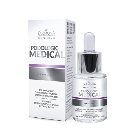 Nagelolie-serum Farmona Podologic Medical 15 ml voor verzorging van nagels en nagelplaat bij podologische problemen
