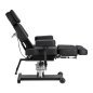 Professionele tattoo stoel Pro Ink 605 met soepele verstelling zwart voor tattoo en permanente make-up in salon en praktijk