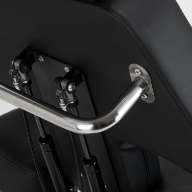 Professionele tattoo stoel Pro Ink 605 met soepele verstelling zwart voor tattoo en permanente make-up in salon en praktijk