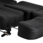 Professionele tattoo stoel Pro Ink 605 met soepele verstelling zwart voor tattoo en permanente make-up in salon en praktijk