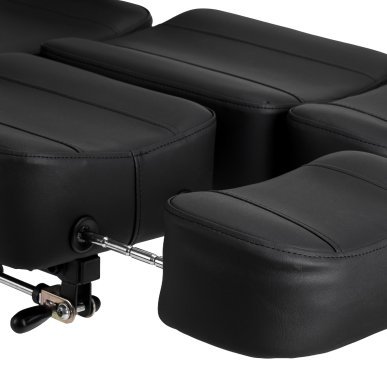 Professionele tattoo stoel Pro Ink 605 met soepele verstelling zwart voor tattoo en permanente make-up in salon en praktijk