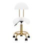 Cosmetic stool 6001-G gold white second category