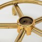 Cosmetic stool 6001-G gold white second category
