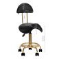 Cosmetic stool 6001-G gold black