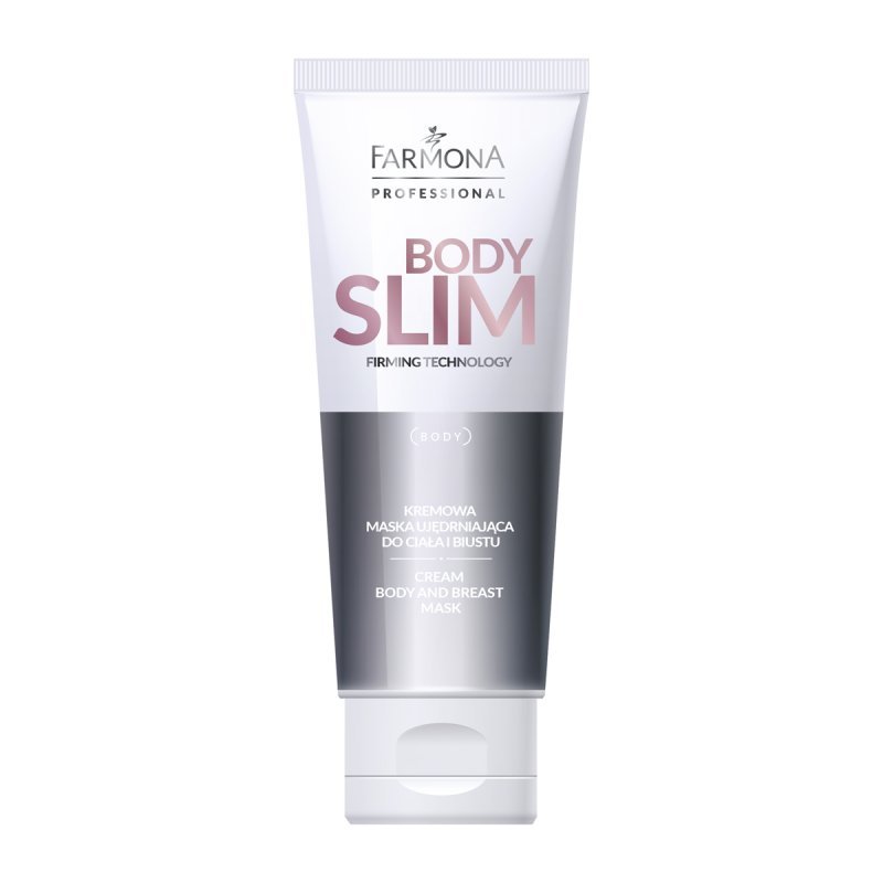 Romig masker voor lichaam en buste Farmona 200 ml voor hydratatie, verzachting en professionele verzorging in salon en thuis