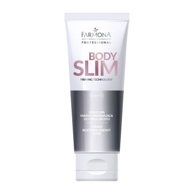 Romig masker voor lichaam en buste Farmona 200 ml voor hydratatie, verzachting en professionele verzorging in salon en thuis