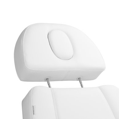 Elektrische pedicurestoel Azzurro Lux met 3 motoren, wit, voor cosmetische behandelingen en professioneel saloncomfort