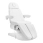 Elektrische pedicurestoel Azzurro Lux met 5 motoren, wit, voor professionele cosmetische behandelingen en pedicure