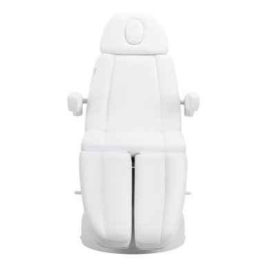 Elektrische pedicurestoel Azzurro Lux met 5 motoren, wit, voor professionele cosmetische behandelingen en pedicure