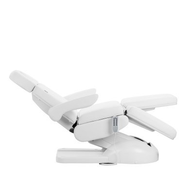 Elektrische pedicurestoel Azzurro Lux met 5 motoren, wit, voor professionele cosmetische behandelingen en pedicure