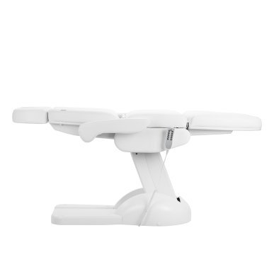 Elektrische pedicurestoel Azzurro Lux met 5 motoren, wit, voor professionele cosmetische behandelingen en pedicure