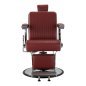Gabbiano Visionerio barber chair red chrome frame