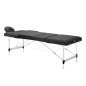 Inklapbare massagetafel BALANCE aluminium 3 segmenten zwart voor massage, fysiotherapie en mobiele behandelingen Inklapbare massagetafel BALANCE aluminium 3 segmenten zwart voor massage, fysiotherapie en mobiele behandelingen