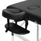Inklapbare massagetafel BALANCE aluminium 3 segmenten zwart voor massage, fysiotherapie en mobiele behandelingen Inklapbare massagetafel BALANCE aluminium 3 segmenten zwart voor massage, fysiotherapie en mobiele behandelingen