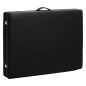 BALANCE wooden folding massage table 2 segment 190x70 black