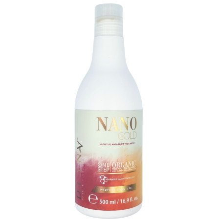 NanoGold nanoplastie traitement organique de lissage des cheveux 500ml