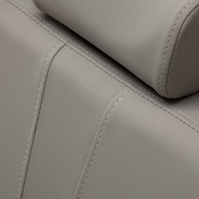 Professionele barberstoel Gabbiano Athena grijs voor barbering, scheerbehandelingen en herensalons met werkcomfort