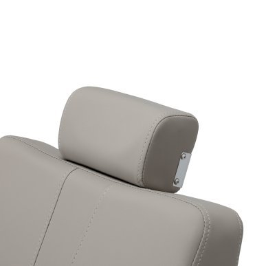 Professionele barberstoel Gabbiano Athena grijs voor barbering, scheerbehandelingen en herensalons met werkcomfort