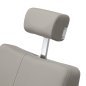 Professionele barberstoel Gabbiano Athena grijs voor barbering, scheerbehandelingen en herensalons met werkcomfort