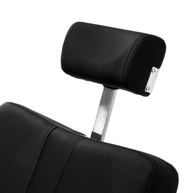 Professionele barberstoel Gabbiano Athena zwart voor barbering, scheerbehandelingen en herensalons met werkcomfort