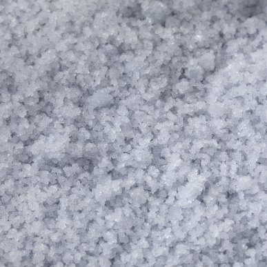 Voetbadzout met ureum SYIS Azure Velvet 600 g voor professionele voetbaden vóór pedicure en gladde huidverzorging