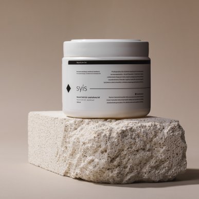 Peptidegel voor massage en apparatuur SYIS NeuroCalm Gel 500 ml voor sonoforese, iontoforese en professioneel salongebruik