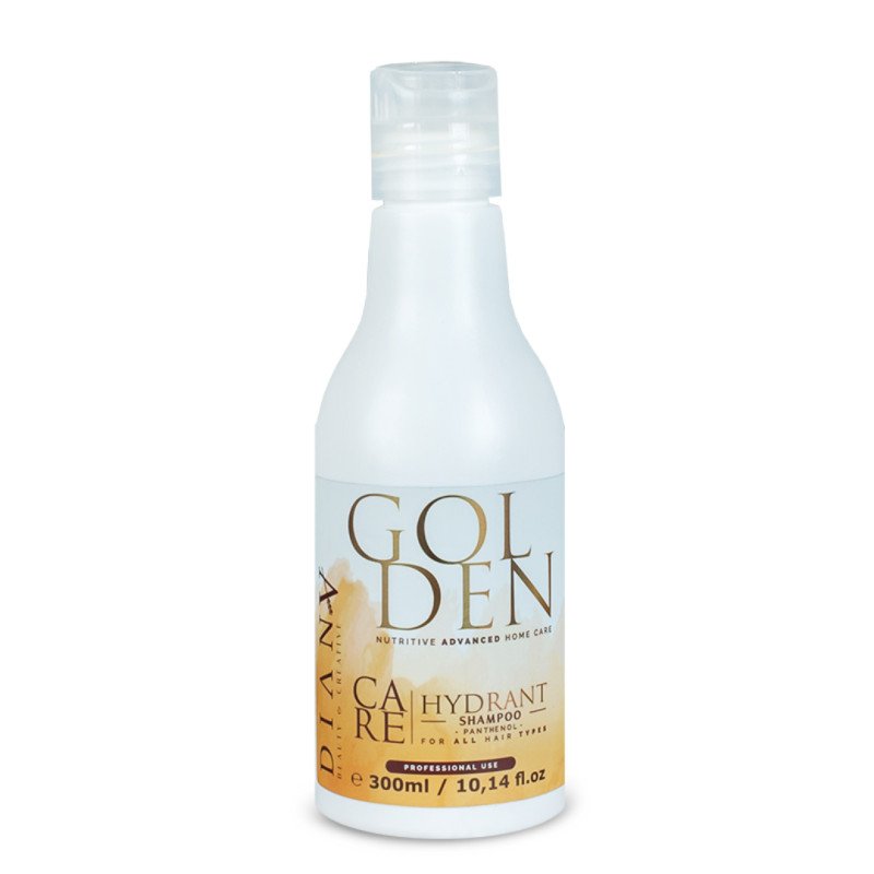Btox shampoo Golden 300 ml na haarbotox voor keratine verzorging, hydratatie, glans, elasticiteit en glad haar