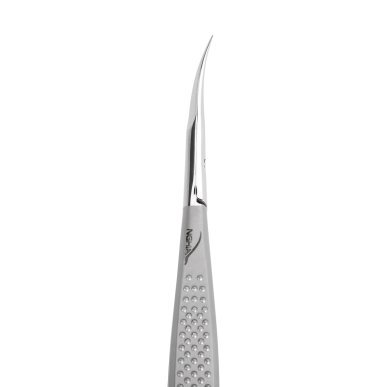 Nagelriemschaar Nghia Export KDN.720 met veer voor nauwkeurig nagelwerk in professionele salons en mobiele beautydiensten