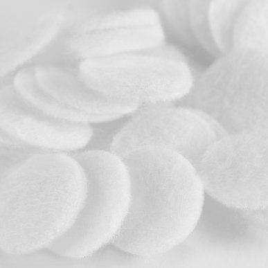 Kleine katoenen filters voor microdermabrasie, 40 stuks voor diamond microdermabrasiebehandelingen in de salon