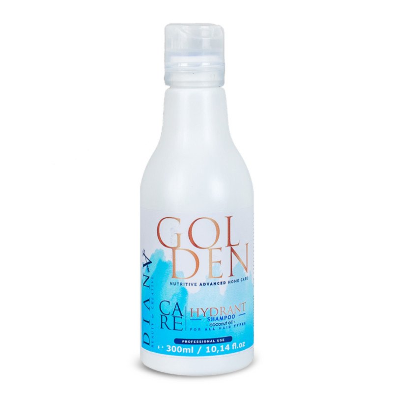 Blauwe shampoo Golden Protein Blue Care 300 ml voor blond haar na keratine- en proteïnebehandeling met violet pigment Blauwe shampoo Golden Protein Blue Care 300 ml voor blond haar na keratine- en proteïnebehandeling met violet pigment