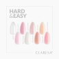 Builder gel Claresa Hard&Easy Light Beige 12 g voor professionele opbouw, verlenging en versteviging van natuurlijke nagels