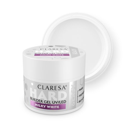 CLARESA HARD&EASY BUILDER GEL MILKY WHITE 45g
