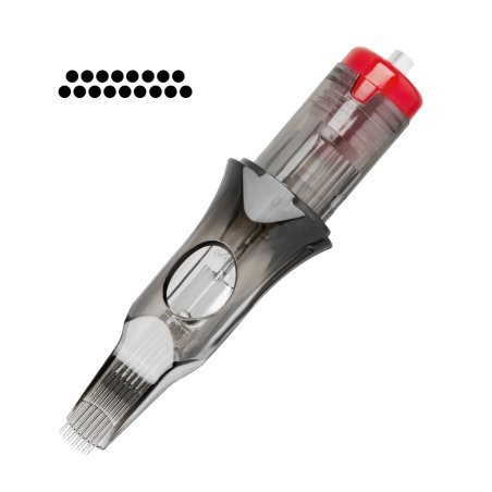 Tattoo cartridges El Cartel V2 0.35 17RM Long Taper voor shading, zachte overgangen en professioneel gebruik, 10 stuks