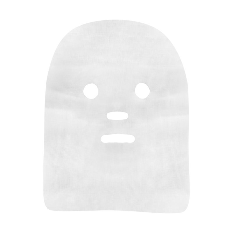 Gezichtsmaskers van 100% katoenen gaas 25 x 36 cm, 100 stuks voor verzorgende salonbehandelingen