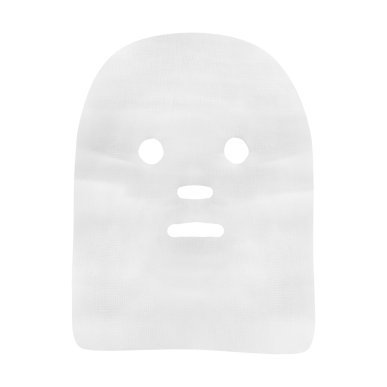Gezichtsmaskers van 100% katoenen gaas 25 x 36 cm, 100 stuks voor verzorgende salonbehandelingen