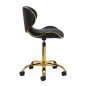 Taboret kosmetyczny Gabbiano Q-4599G czarny V2
