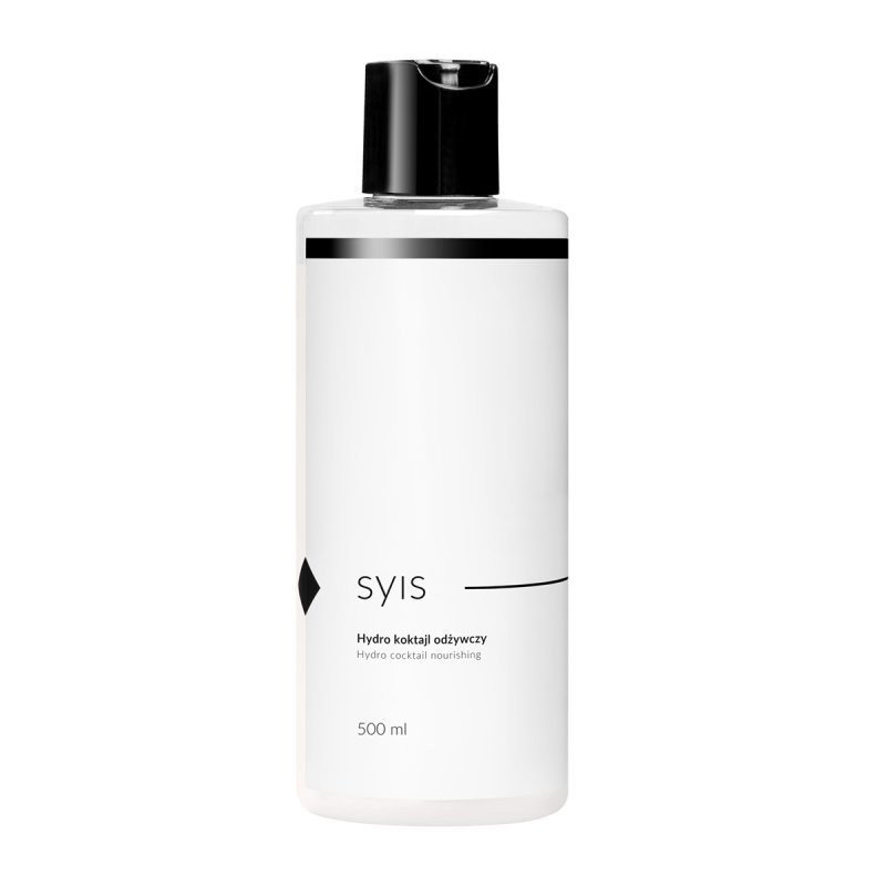 Cocktail voor waterstofreiniging Syis Hydro 500 ml voedend, regenererend en verzachtend voor professionele huidverzorging