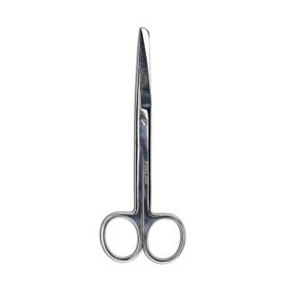 Rechte podologieschaar Podoland 14 cm voor podologisch werk en specialistische manicure in salon, praktijk of studio