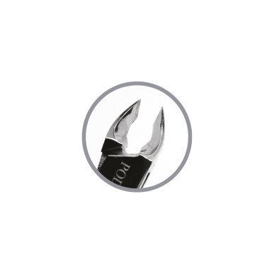 Nagelriemtang Podoland 06 voor podologische verzorging en professionele manicure, 0,5 cm, voor salon en praktijk