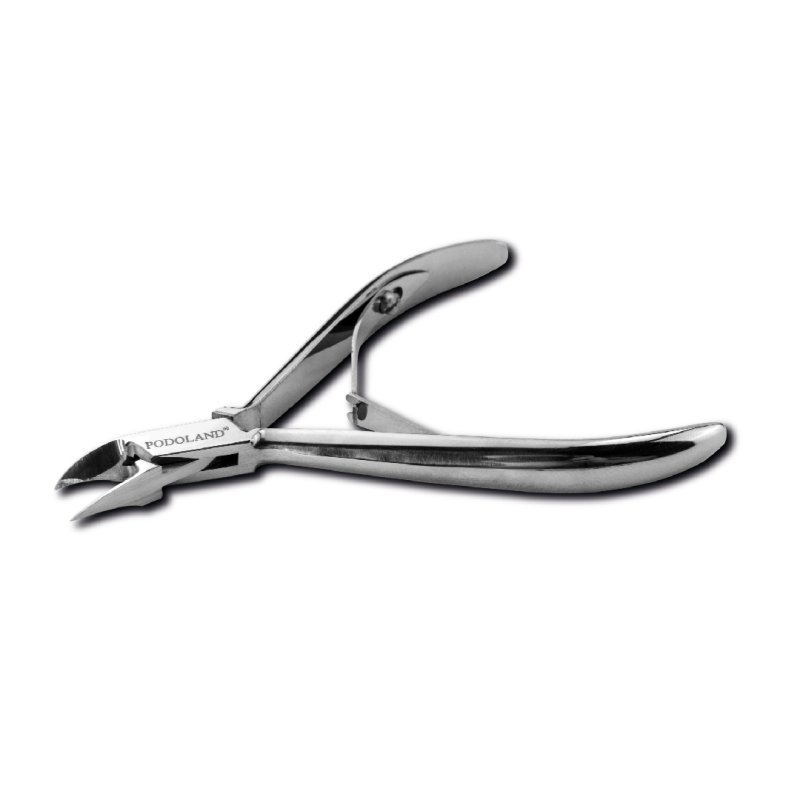 Halfronde podologietang Podoland 09 voor precies podologisch werk en specialistische manicure, 10 mm voor professioneel
