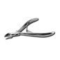 Halfronde podologietang Podoland 09 voor precies podologisch werk en specialistische manicure, 10 mm voor professioneel