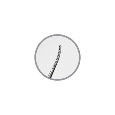 Mini hoekvijl voor ingegroeide nagels Podoland 10 cm voor professionele pedicure, reconstructie en nagelrandbewerking